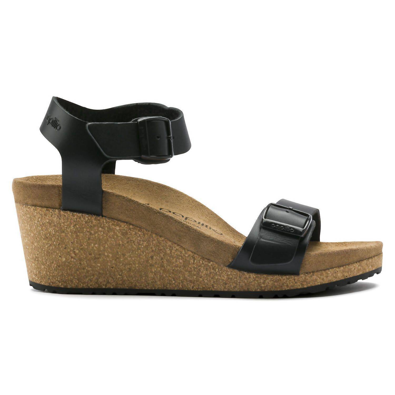 New Birkenstock Women's Soley Ring Wedge In Black